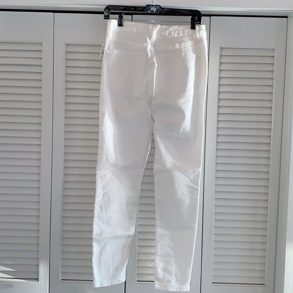 Free People Montana Lily White Denim Skinny Jeans Women’s Classic NWT Size 31 - Picture 3 of 10